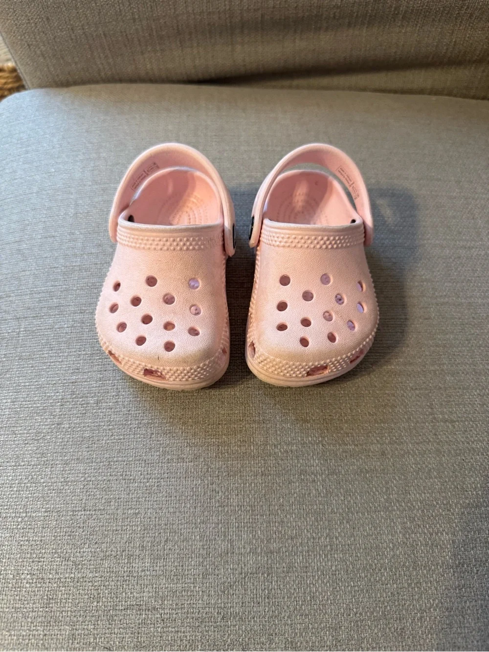 Kids Lightweight Pink Clog Sandals